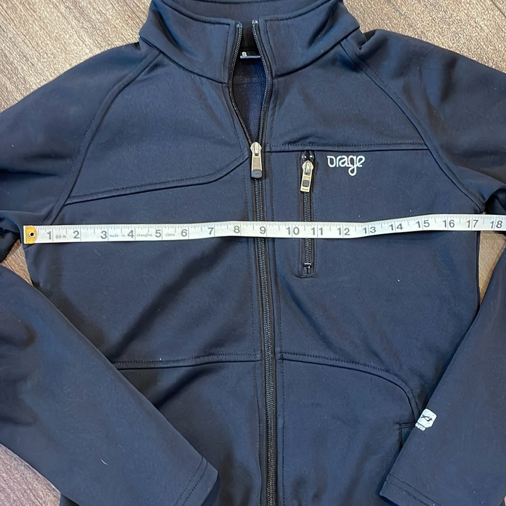 Orage Black Zip-Up Jacket - image 3